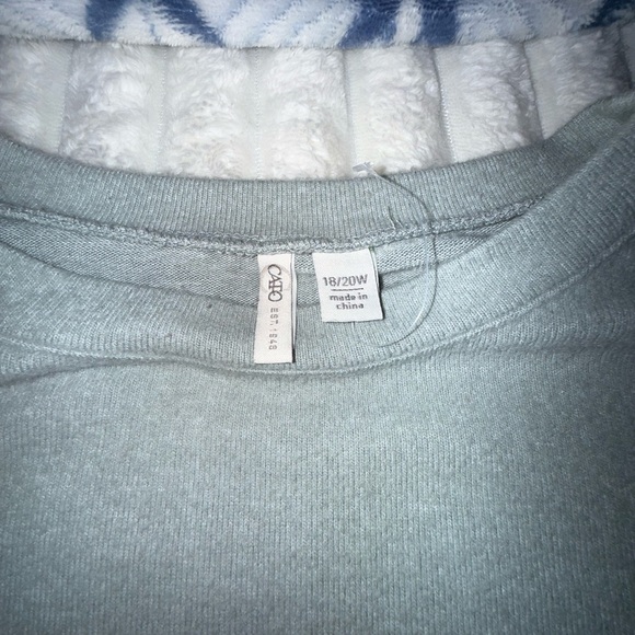 Cato Tops - Cato Light Gray pearl Sweater